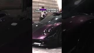 The Mysterious Purple Pagani Zonda 760 LH