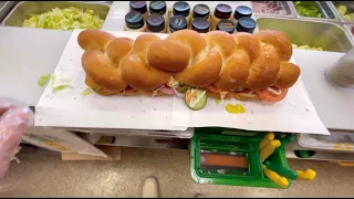 the biggest sub i've ever made