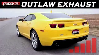 2010-13 Camaro SS 6.2L - Outlaw Cat-back Exhaust System 817556