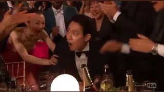Squid Game cast reacts to Lee Jung-jae Best Actor win at SAG Awards 2022