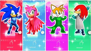 Pj Masks x Sonic | Catboy x Sonic 🆚️ Owlette Amy Rose 🆚️ Gekko Miles Tails 🆚️ Romeo Knuckles | Tiles