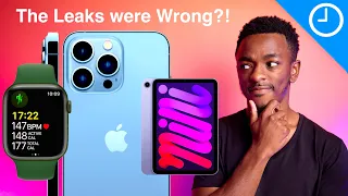 The Leaks were Wrong?! - Apple iPhone 13 Event Breakdown