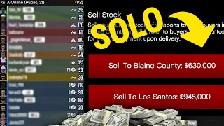 I Made Over $1,000,000 By Selling Double Money Bunker Solo In Full Lobby (GTA Online)