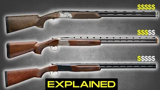 The DIFFERENCES Between Price And Quality Over Under Shotguns EXPLAINED!