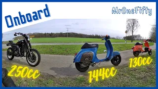 2x Vespa I 1x Yamaha TDR 250 I 2 Stroke I MrOneFifty