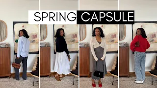 Spring Capsule Collection | Classic, Timeless, and Chic Outfits | 2024