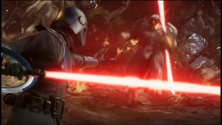 Real Inquisitor Cal Kestis defeats the Ninth Sister (Star Wars Jedi: Fallen Order) PC Mods
