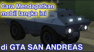 Cara Mendapatkan Tank SWAT biru yang langka di GTA SAN ANDREAS INDOENSIA