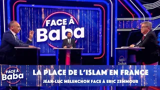 Eric Zemmour s'exprime sur la place de l'islam en France face à Jean-Luc Mélenchon