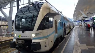 Austria: New Years Day Trains at Salzburg Hauptbahnhof