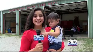 Palmetto family reunited with firefighter who saved their son