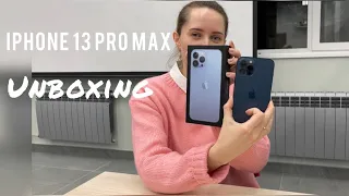 ОБЗОР НОВОГО IPHONE 13 PRO MAX // ПЕРВЫЕ ВПЕЧАТЛЕНИЯ И РАСПАКОВКА // UNBOXING NEW IPHONE 13 PRO MAX