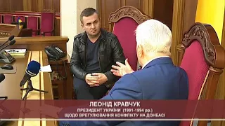 ЕКСКЛЮЗИВ. Леонід Кравчук про врегулювання ситуації на Донбасі і не виключає федерації