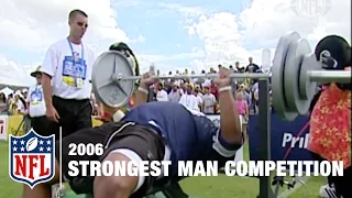 Strongest Man Competition (2006) | NFL Pro Bowl Skills Challenge