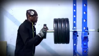 A l'entraînement avec Teddy Tamgho