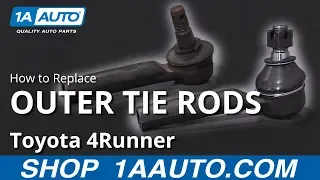 How to Replace Outer Tie Rod Ends 03-09 Toyota 4Runner