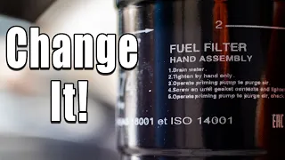 Toyota Land Cruiser Prado 90 (1KZ) Diesel Fuel Filter Replacement