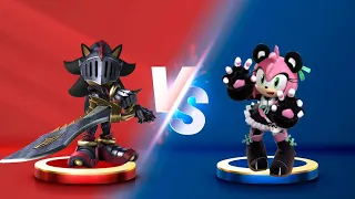 Sonic Dash - Panda Amy VS Sir Lancelot _ Movie Sonic vs All Bosses Zazz Eggman