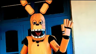 How to make Spring bonnie cardboard suit / Spring bonnie cosplay