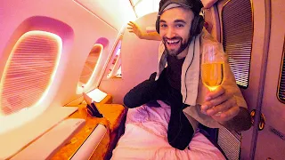 WORLD’S BEST FIRST CLASS AIRPLANE SEAT!