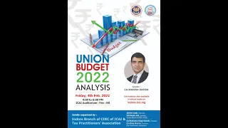 Analysis of Union Budget 2022