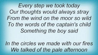 Sting - Something The Boy Said Lyrics