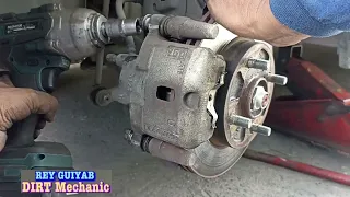 TOYOTA WIGO;  Hirap humatak, may sipol pag nag preno at lumulubog ang brake pedal? | DIRT MECHANIC