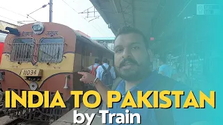 India to Pakistan by Train | Amritsar to Lahore | Attari Wagah Border | India Pakistan Train IN PK