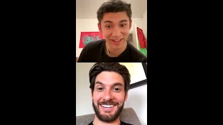 Archie Renaux FULL Instagram Live w/ Shadow & Bone cast (05/11/2020)