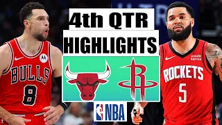 Houston Rockets VS Chicago Bulls 4th QTR GAME HIGHLIGHTS | March 21 | 2024 NBA Season