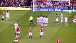 Ronaldo free kick vs European XI