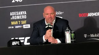 Dana White: Shocked At Romero's Performance