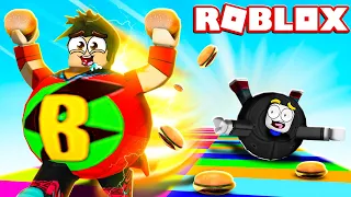 ŞİŞKO BABİ ŞAMPİYON OLDU!! 🤣🍔 Roblox Fat Race Clicker!