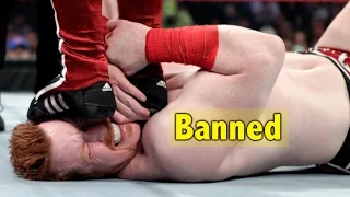10 Dangerous Wrestling Moves Banned By WWE