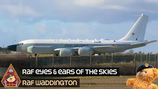 "SOAK UP" EYES AND EARS OF THE RAF RC-135W RIVET JOINT ZZ666 • RAF WADDINGTON