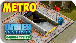 СТРОИМ СЕТЬ МЕТРО - Cities Skylines #12