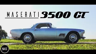 MASERATI 3500GT | 3500 GT 1961 - Test drive in top gear - Engine sound | SCC TV