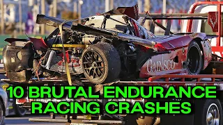 10 BRUTAL Endurance Racing Crashes