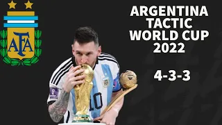 FIFA23-HOW TO PLAY LIKE ARGENTINA WORLD CUP 2022 FORMATION TACTICS AND INSTRUCTIONS