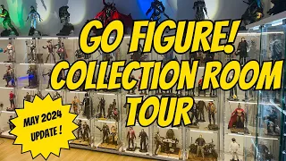 COLLECTION ROOM TOUR May 2024 update 1/6 & 1/4 scale figures and statues new and old minus narration