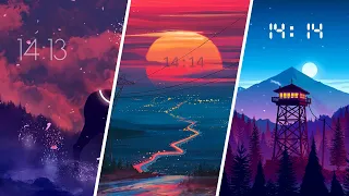 Top 30 Best Clock Wallpapers || Best Wallpapers On Wallpaper Engine || 2023