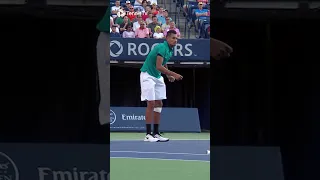 Nick Kyrgios DROPS His Racket But Still Serves An Ace 💥