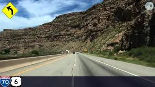 (9) The Journey West II: Flirting with the Colorado (I-70 East, DeBeque Canyon)