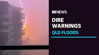 Severe storms bring heavy rain to flood-affected parts of south-east Queensland | ABC News