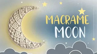 Tutorial Macrame Moon (PART 1)