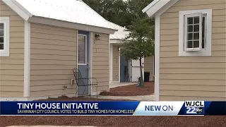 Savannah to build dozens of new tiny homes to help house the homeless