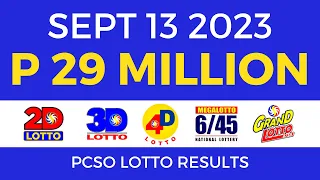 Lotto Result September 13 2023 9pm [Complete Details]