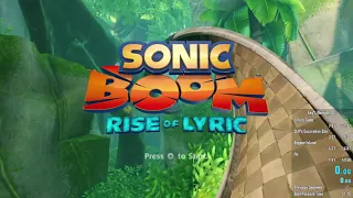 Sonic Boom: Rise of Lyric Any% in 47:10