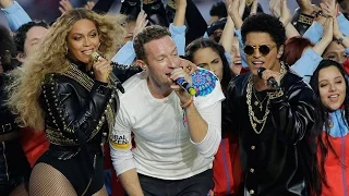 Coldplay, Beyoncé & Bruno Mars Super Bowl 50 Halftime Show 1080i