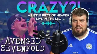 CRAZY?! - Avenged Sevenfold - A Little Piece of Heaven - Live In The LBC - REACTION